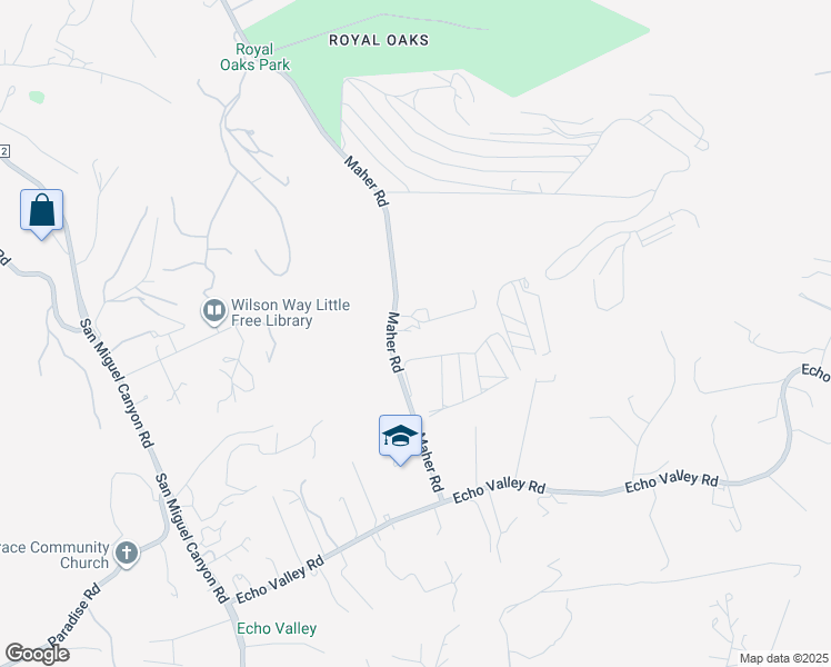 map of restaurants, bars, coffee shops, grocery stores, and more near 809 Maher Road in Prunedale