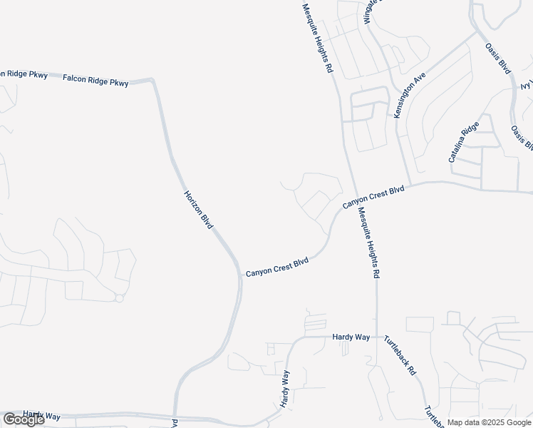 map of restaurants, bars, coffee shops, grocery stores, and more near 725 Suntero Lane in Mesquite