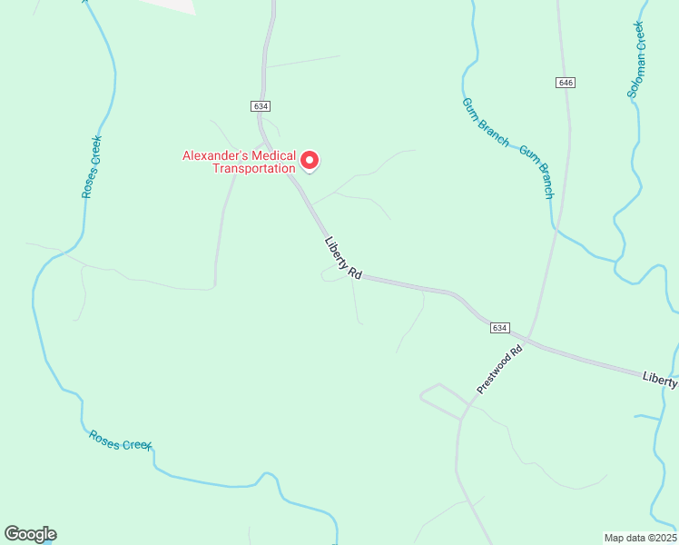 map of restaurants, bars, coffee shops, grocery stores, and more near 1430 Liberty Road in Alberta