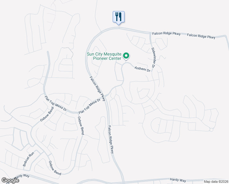 map of restaurants, bars, coffee shops, grocery stores, and more near 1113 Split Rail Avenue in Mesquite