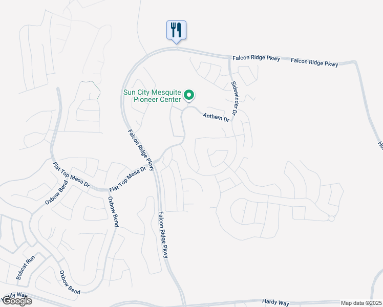 map of restaurants, bars, coffee shops, grocery stores, and more near 1221 Tortoise Ridge in Mesquite