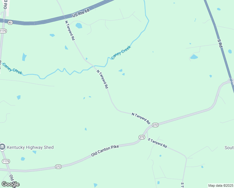map of restaurants, bars, coffee shops, grocery stores, and more near 1300 North Tanyard Road in Cadiz