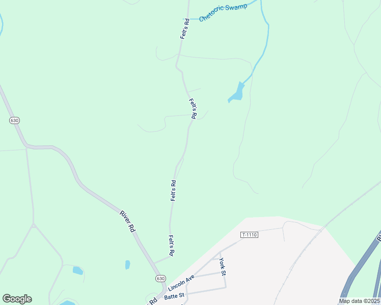 map of restaurants, bars, coffee shops, grocery stores, and more near 635 Felt's Road in Jarratt