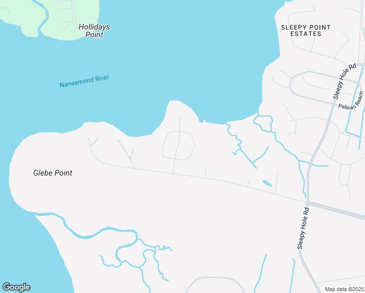 map of restaurants, bars, coffee shops, grocery stores, and more near 4217 Rivercliff Crescent East in Suffolk