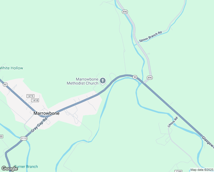 map of restaurants, bars, coffee shops, grocery stores, and more near 9212-9272 Glasgow Road in Dubre