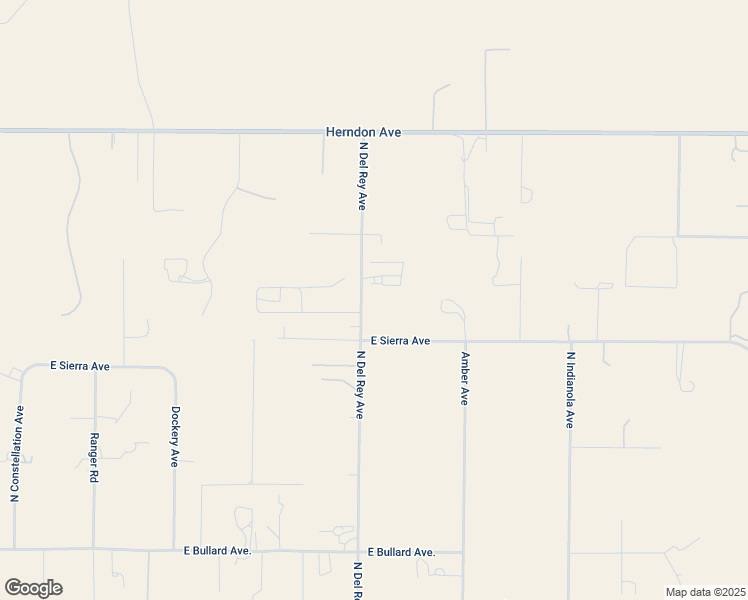 map of restaurants, bars, coffee shops, grocery stores, and more near 6518 North Del Rey Avenue in Clovis