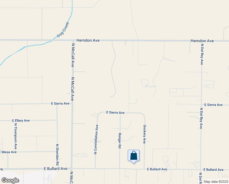 map of restaurants, bars, coffee shops, grocery stores, and more near 6605 North Blackhawk Lane in Clovis