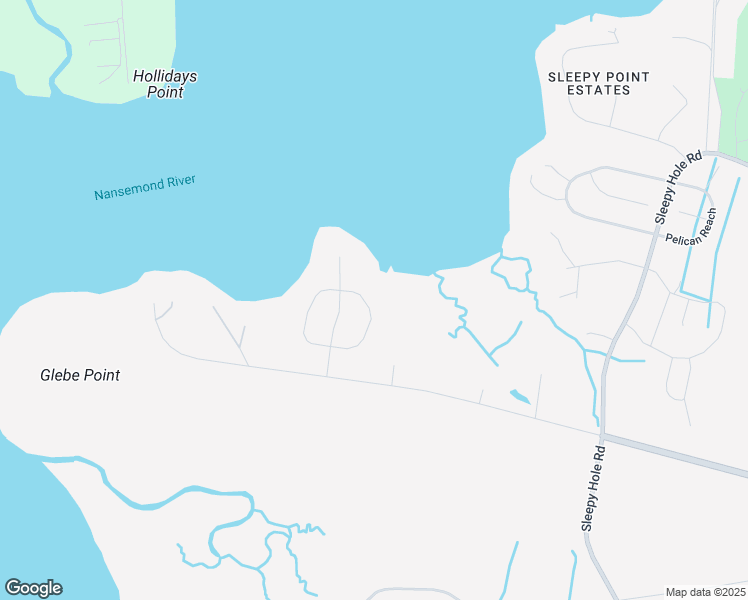 map of restaurants, bars, coffee shops, grocery stores, and more near 4232 Rivercliff Crescent East in Suffolk