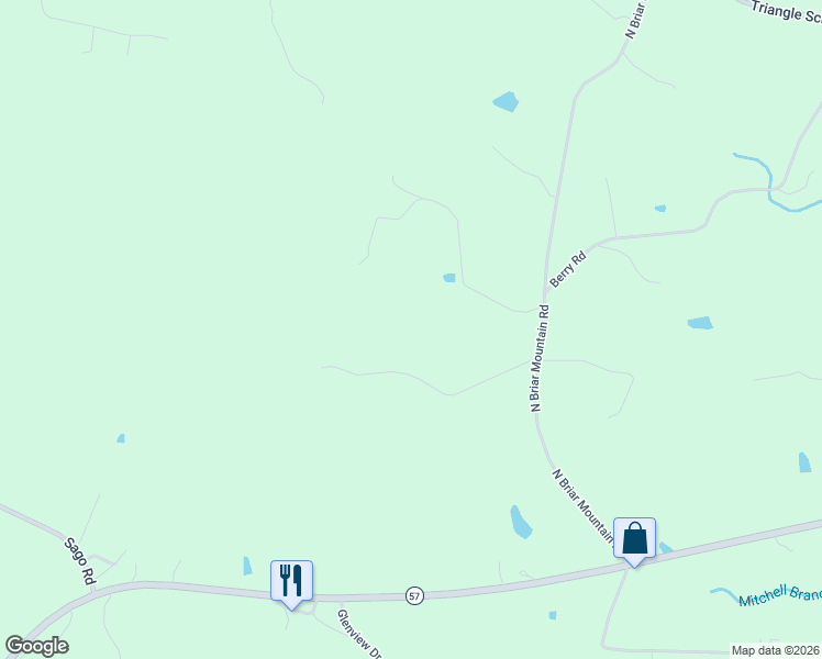 map of restaurants, bars, coffee shops, grocery stores, and more near 763 North Briar Mountain Road in Callands