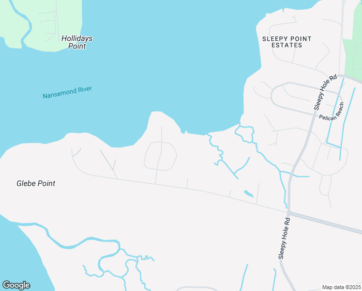 map of restaurants, bars, coffee shops, grocery stores, and more near 4232 Rivercliff Crescent East in Suffolk