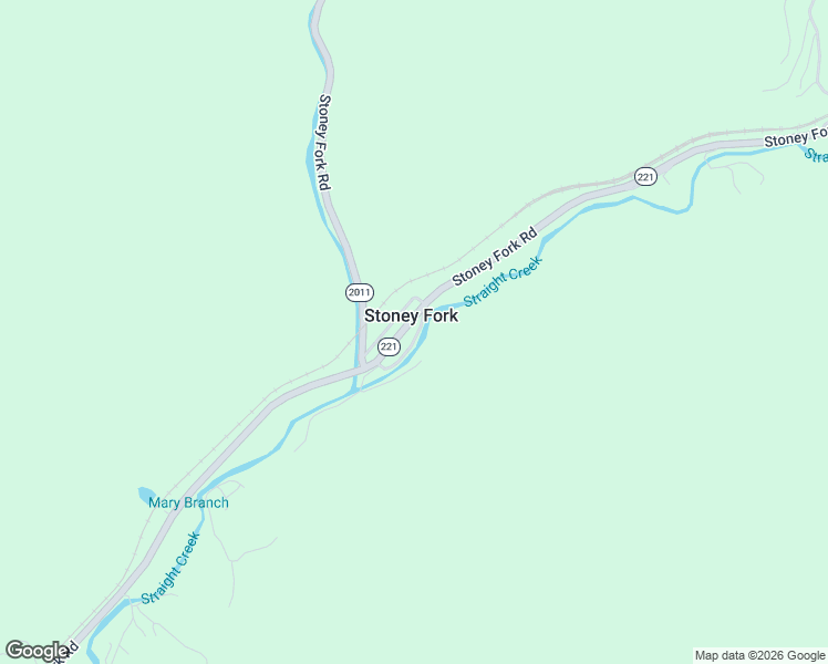 map of restaurants, bars, coffee shops, grocery stores, and more near in Stoney Fork