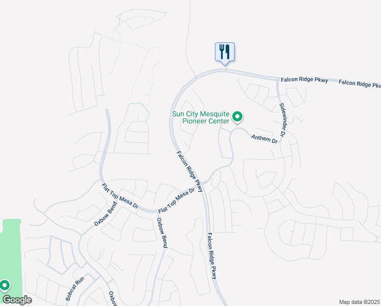 map of restaurants, bars, coffee shops, grocery stores, and more near 1274 Saddle Horn Ridge in Mesquite