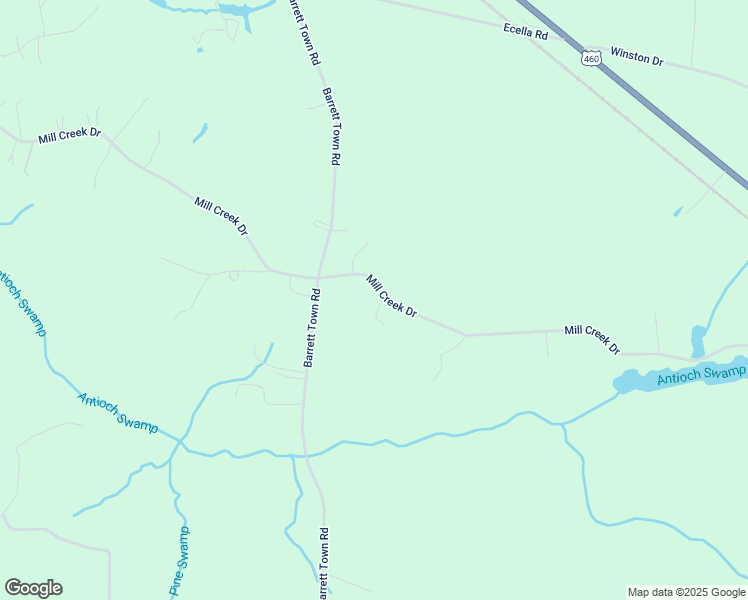 map of restaurants, bars, coffee shops, grocery stores, and more near 7456 Mill Creek Drive in Zuni