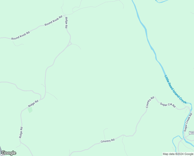 map of restaurants, bars, coffee shops, grocery stores, and more near 1750 Ridge Road in Austinville