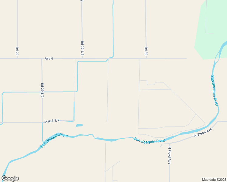 map of restaurants, bars, coffee shops, grocery stores, and more near 5701 Road 30 in Madera