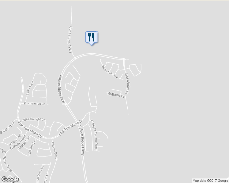 map of restaurants, bars, coffee shops, grocery stores, and more near 1113 Prairie Schooner Court in Mesquite