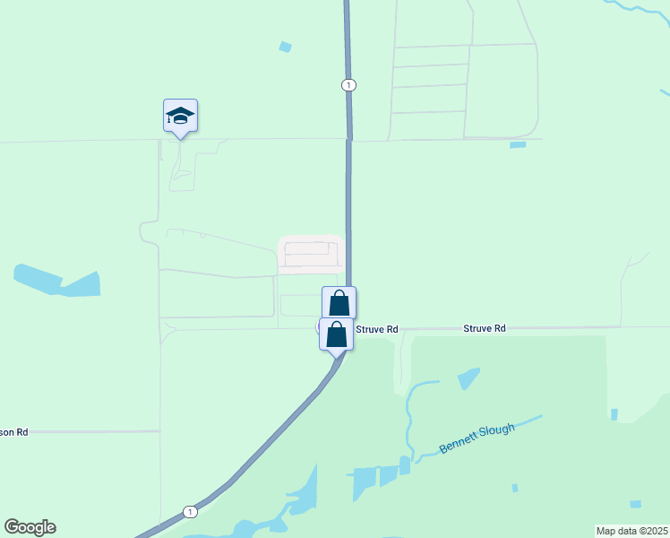 map of restaurants, bars, coffee shops, grocery stores, and more near 1900 California 1 in Moss Landing