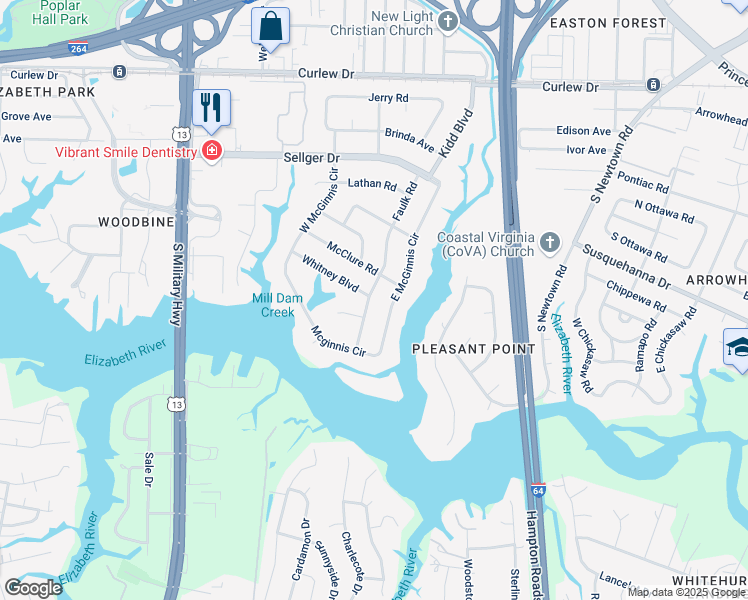 314 Faulk Road, Norfolk VA Walk Score