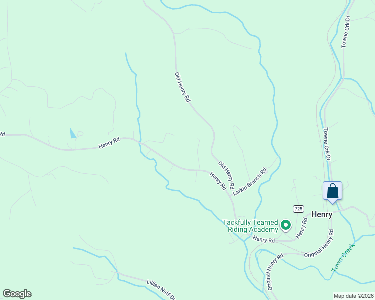 map of restaurants, bars, coffee shops, grocery stores, and more near 7321 Henry Road in Henry