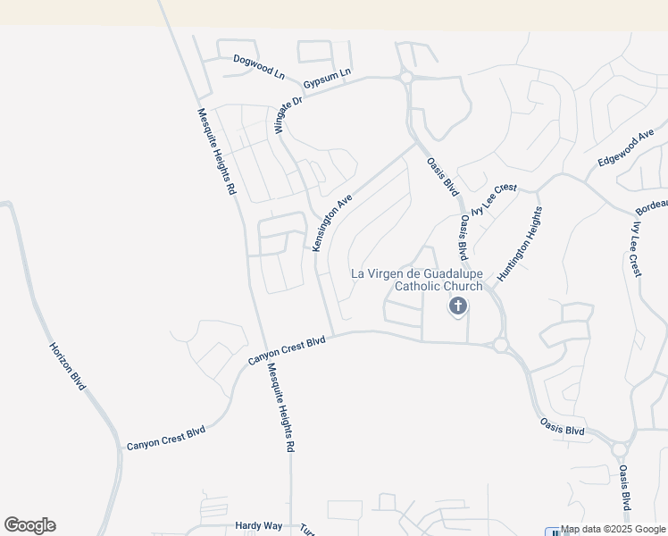 map of restaurants, bars, coffee shops, grocery stores, and more near 1358 Manassas Ridge in Mesquite