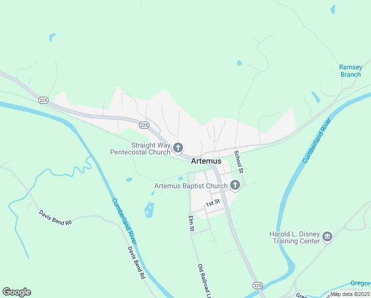 map of restaurants, bars, coffee shops, grocery stores, and more near 34 Cr-1168C in Barbourville