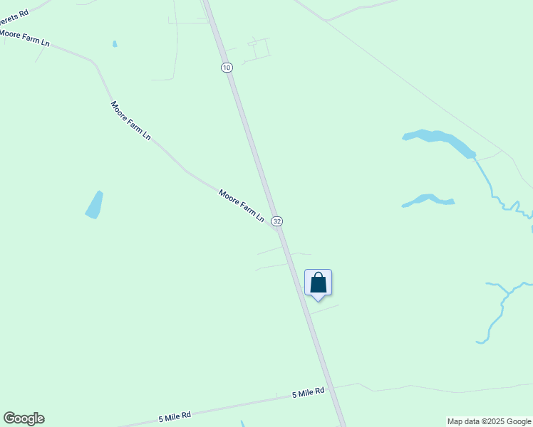 map of restaurants, bars, coffee shops, grocery stores, and more near 5033 Godwin Boulevard in Suffolk