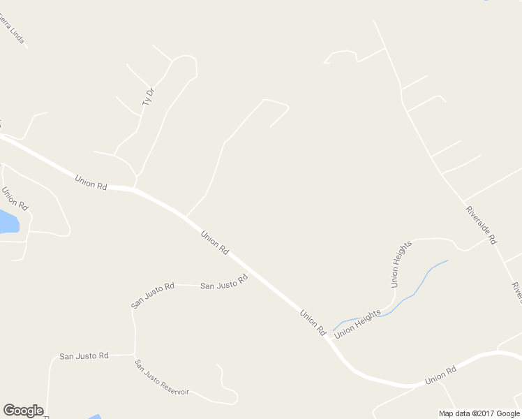 map of restaurants, bars, coffee shops, grocery stores, and more near 2322 Union Road in Hollister