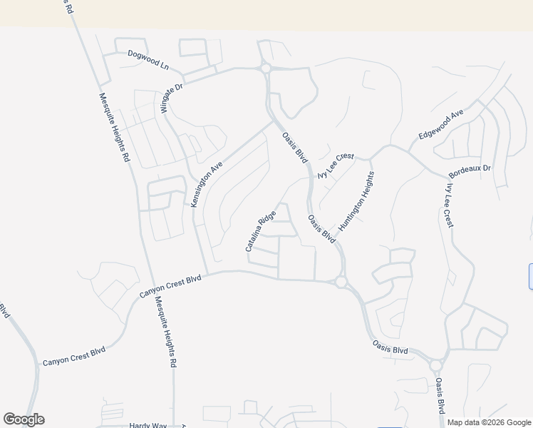 map of restaurants, bars, coffee shops, grocery stores, and more near 459 Royal Palms Lane in Mesquite