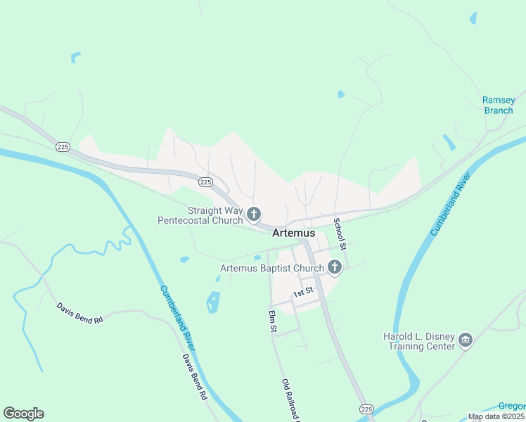 map of restaurants, bars, coffee shops, grocery stores, and more near 34 Cr-1168C in Barbourville
