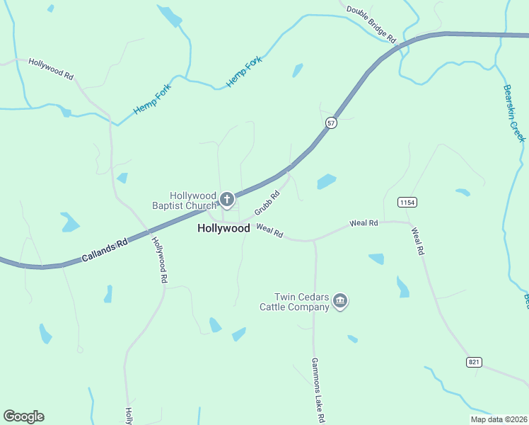 map of restaurants, bars, coffee shops, grocery stores, and more near 190 Grubb Road in Chatham