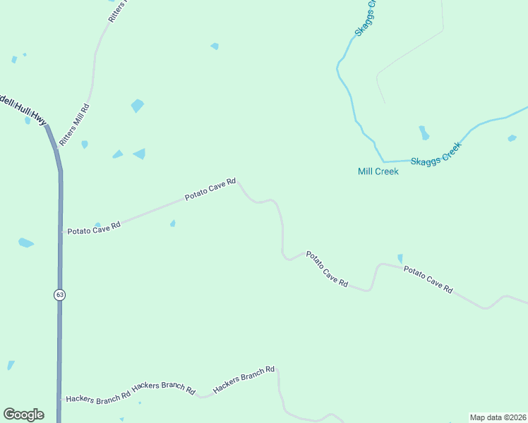 map of restaurants, bars, coffee shops, grocery stores, and more near 128-898 Potato Cave Road in Glasgow