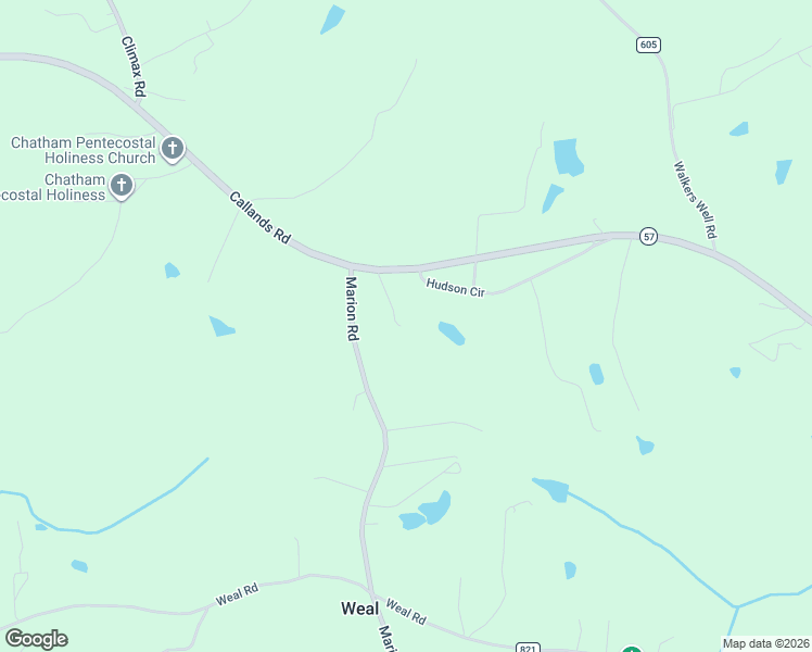 map of restaurants, bars, coffee shops, grocery stores, and more near 3740 Callands Road in Chatham