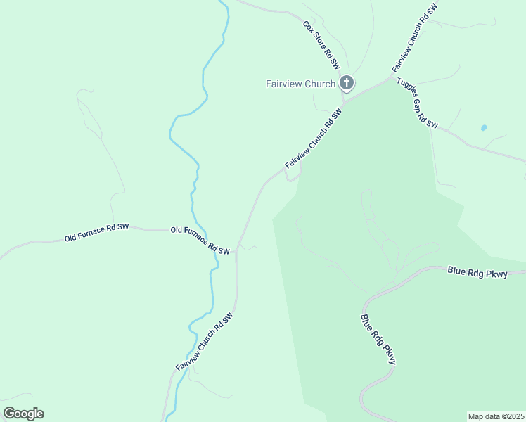 map of restaurants, bars, coffee shops, grocery stores, and more near 1577 Fairview Church Road Southwest in Floyd