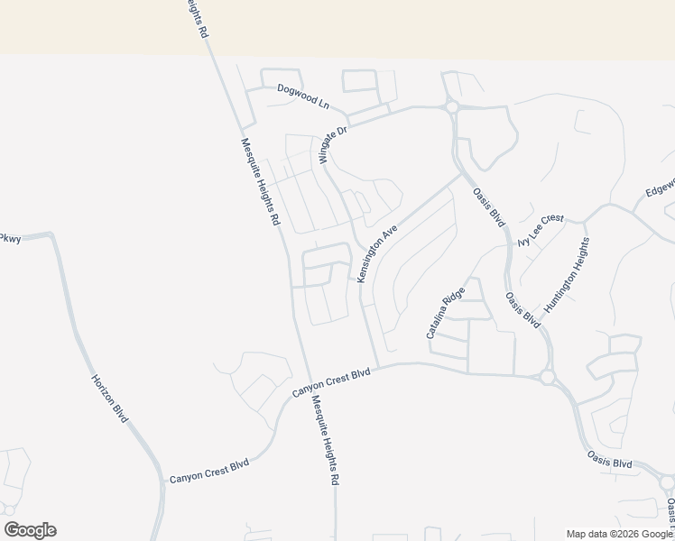 map of restaurants, bars, coffee shops, grocery stores, and more near 600 Mendicino Lane in Mesquite