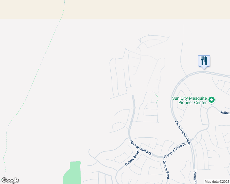 map of restaurants, bars, coffee shops, grocery stores, and more near 1398 Pin Cushion Ridge in Mesquite