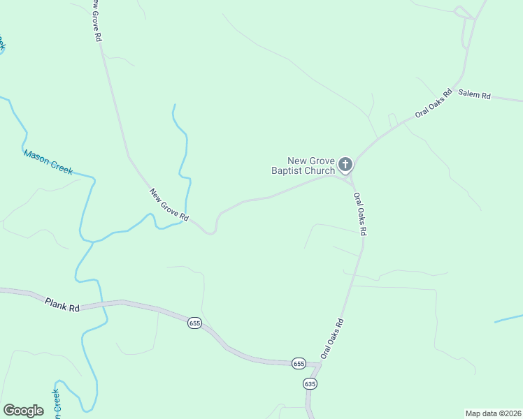 map of restaurants, bars, coffee shops, grocery stores, and more near 162 State Route 643 in Kenbridge