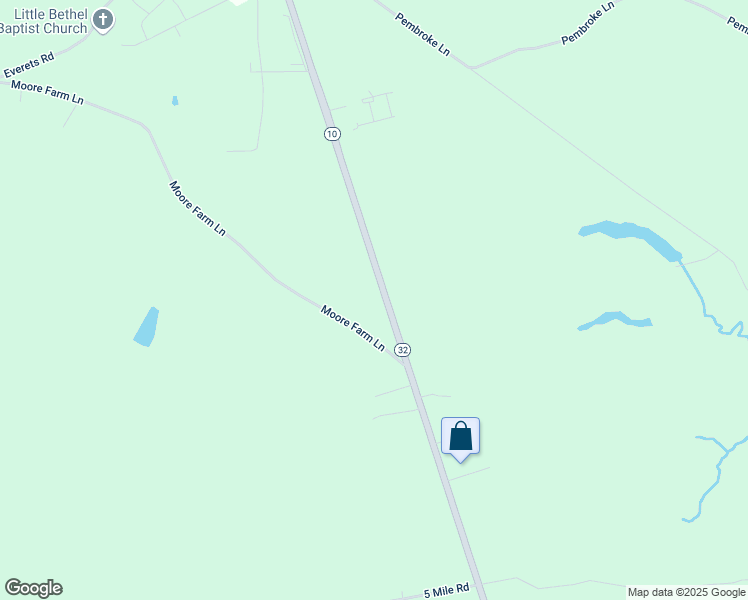 map of restaurants, bars, coffee shops, grocery stores, and more near 5071 Godwin Boulevard in Suffolk