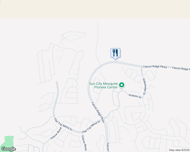 map of restaurants, bars, coffee shops, grocery stores, and more near 1295 Bull Whip Point in Mesquite