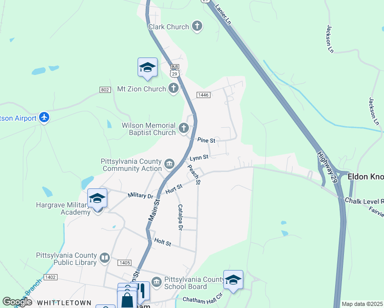 map of restaurants, bars, coffee shops, grocery stores, and more near 11 Lynn Street in Chatham