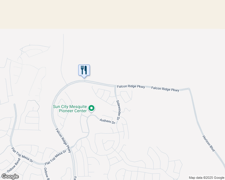 map of restaurants, bars, coffee shops, grocery stores, and more near 1460 Tannery Heights in Mesquite