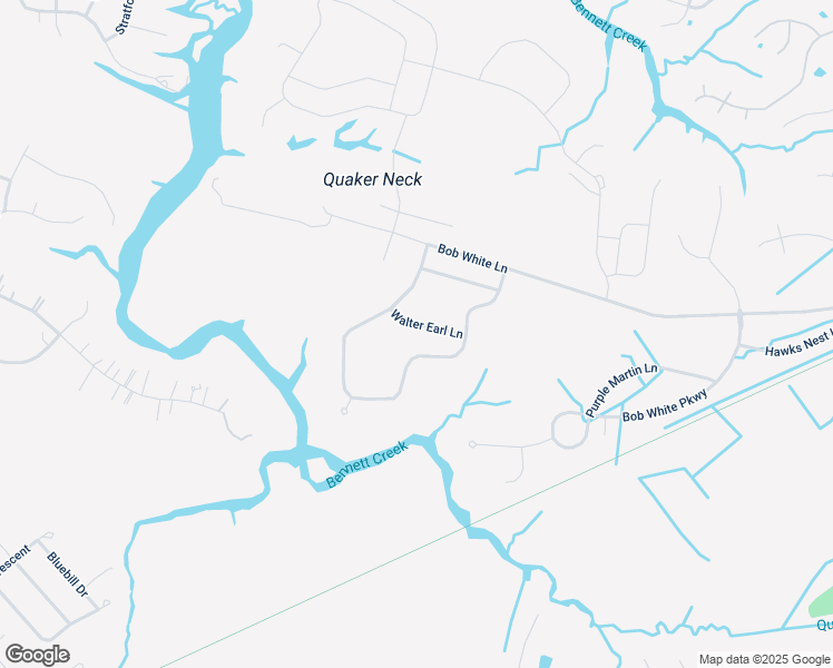 map of restaurants, bars, coffee shops, grocery stores, and more near 403 Walter Earl Lane in Suffolk