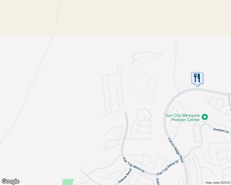 map of restaurants, bars, coffee shops, grocery stores, and more near 1463 Downy Peak Canyon in Mesquite