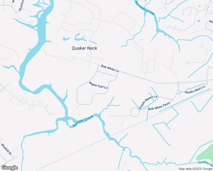 map of restaurants, bars, coffee shops, grocery stores, and more near 400 Walter Earl Lane in Suffolk