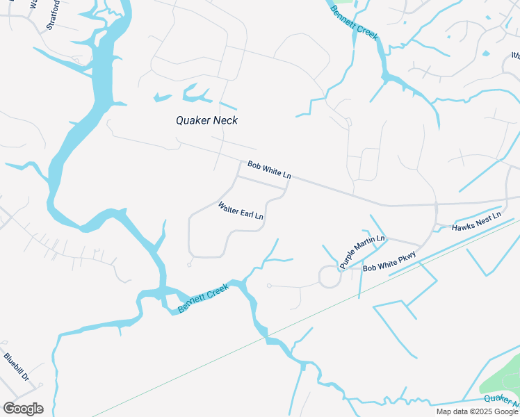 map of restaurants, bars, coffee shops, grocery stores, and more near 400 Walter Earl Lane in Suffolk