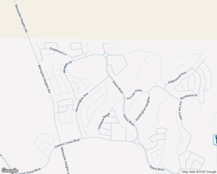 map of restaurants, bars, coffee shops, grocery stores, and more near 1472 Blue Ridge Trail in Mesquite