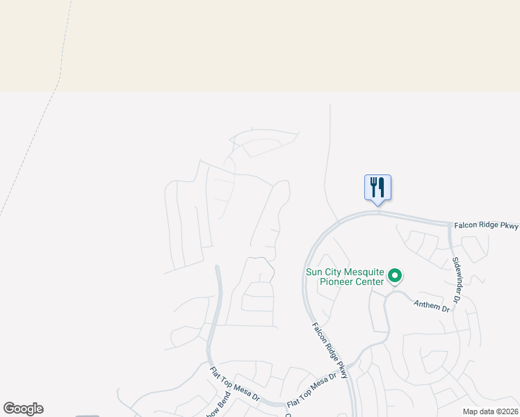 map of restaurants, bars, coffee shops, grocery stores, and more near 1487 Mossy Point in Mesquite