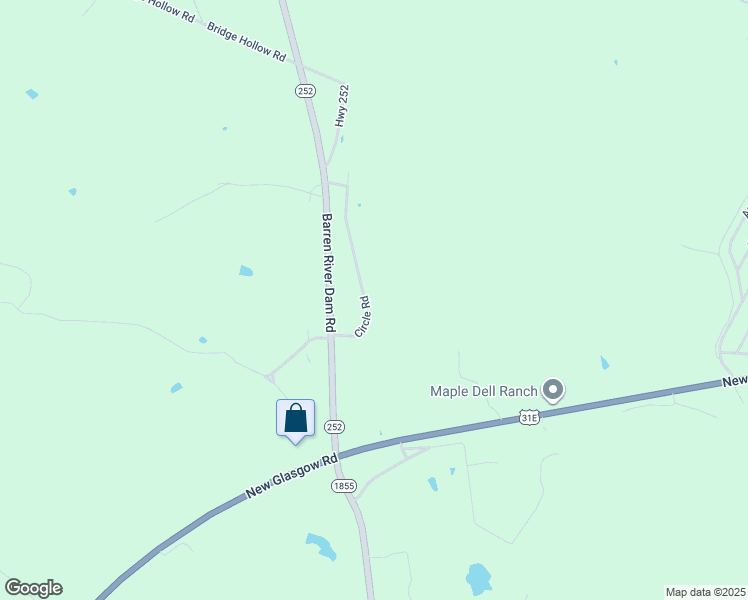 map of restaurants, bars, coffee shops, grocery stores, and more near 54-150 Circle Road in Scottsville