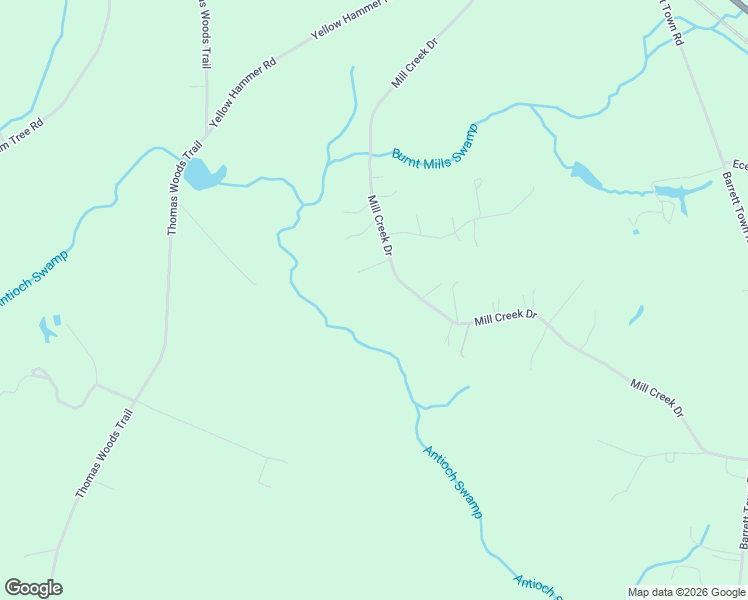map of restaurants, bars, coffee shops, grocery stores, and more near 6824 Mill Creek Drive in Zuni