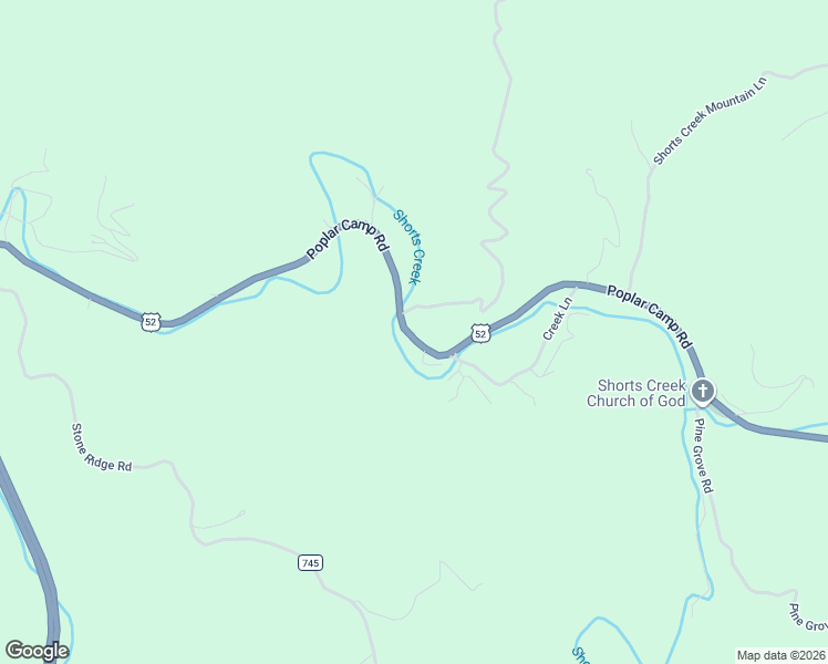 map of restaurants, bars, coffee shops, grocery stores, and more near 9140 Poplar Camp Road in Austinville