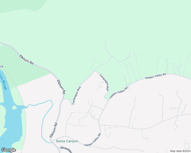 map of restaurants, bars, coffee shops, grocery stores, and more near 14200 Campagna Way in Prunedale